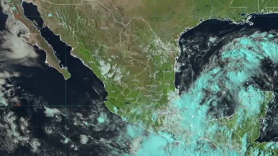 Sheinbaum a extremar precauciones en Oaxaca y Guerrero por depresión tropical