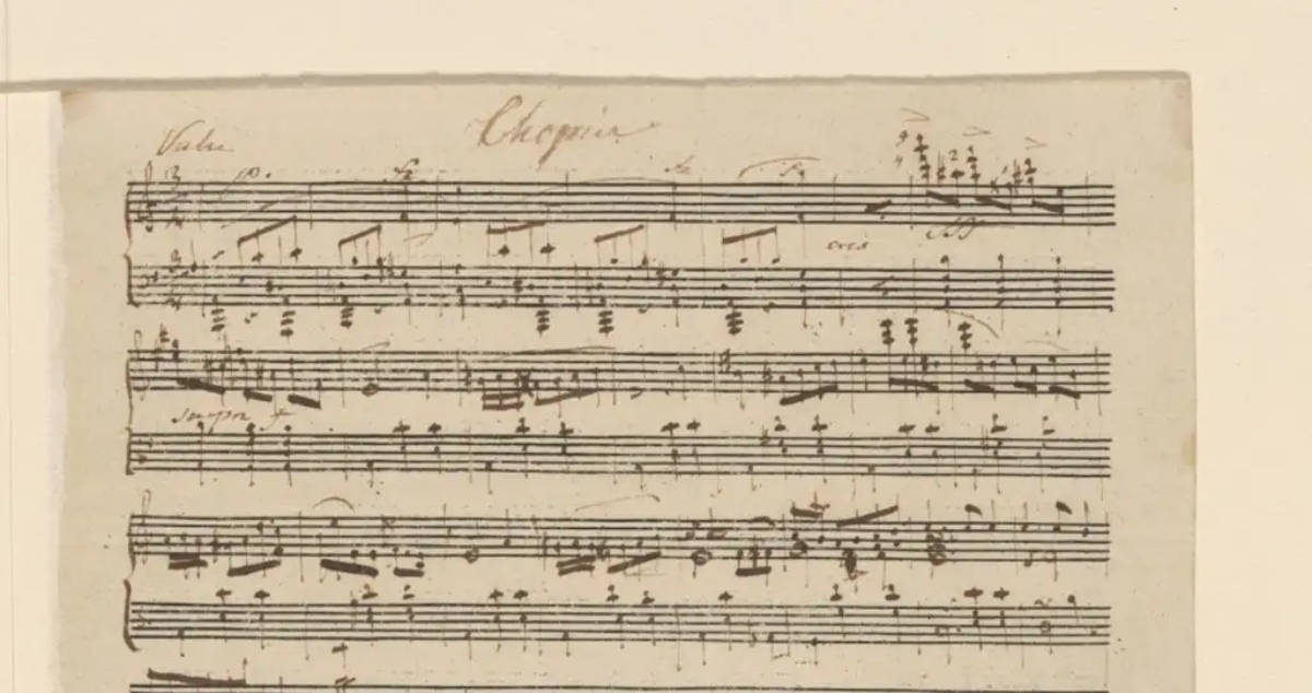 Descubren vals inédito de Chopin en el Museo Morgan de Nueva York