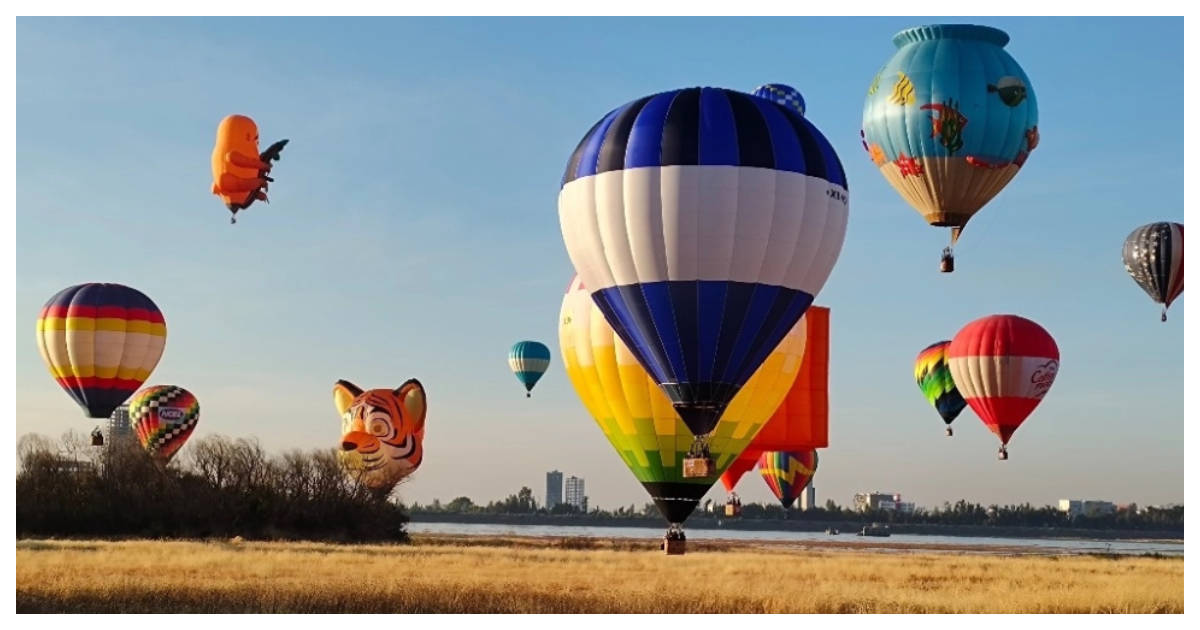 El Parque Ecológico Metropolitano de León se convirtió en el epicentro del turismo nacional con el arranque del Festival Internacional del Globo.