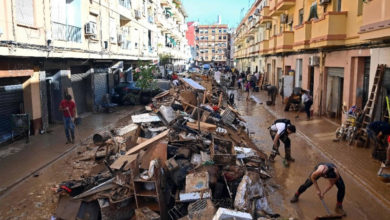 Se elevan a 205 los muertos por las lluvias torrenciales en España