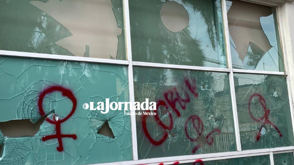 Nezahualcóyotl: sigue vandalizada Fiscalía